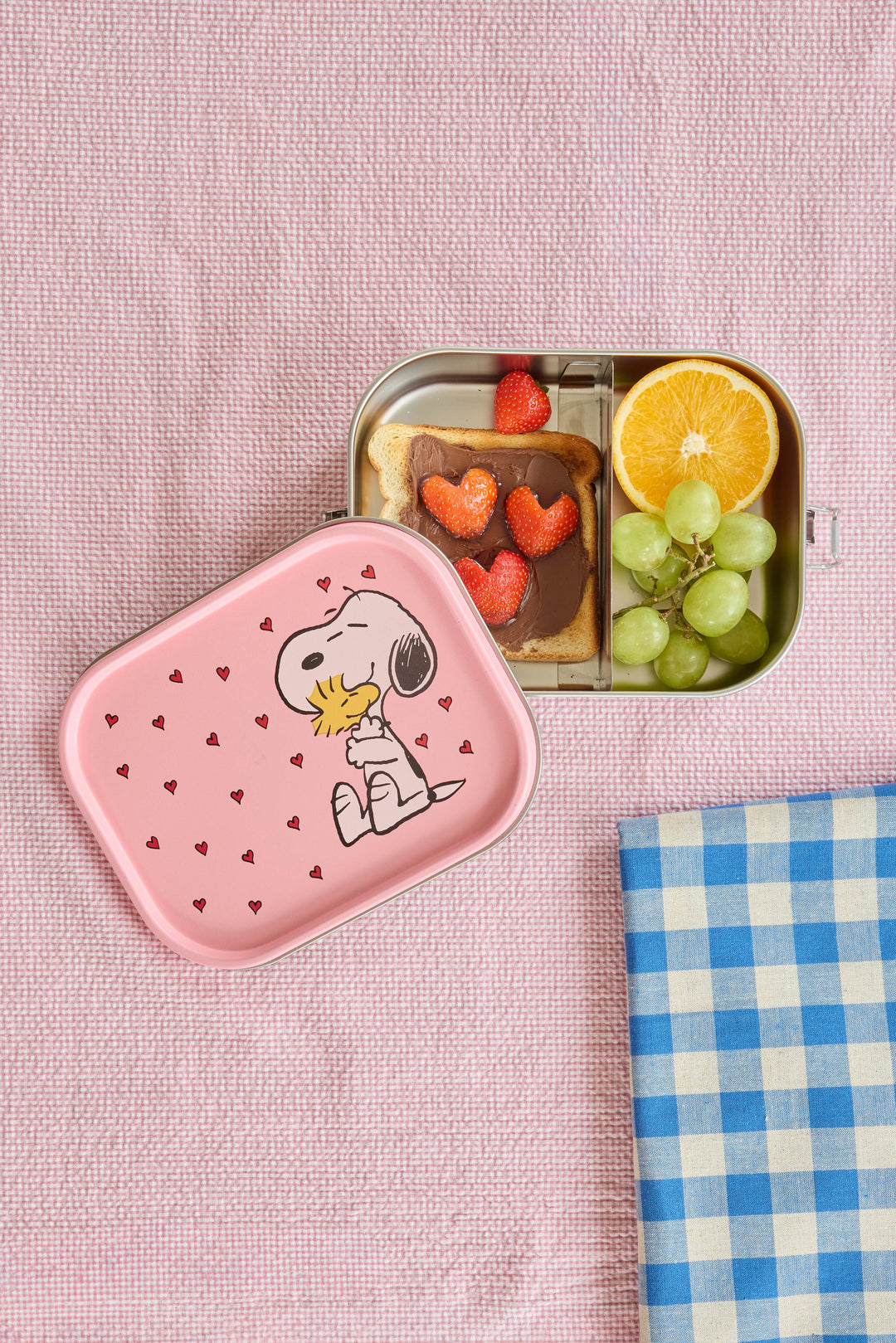 Rice Stainless Steal Snoopy Lunchbox