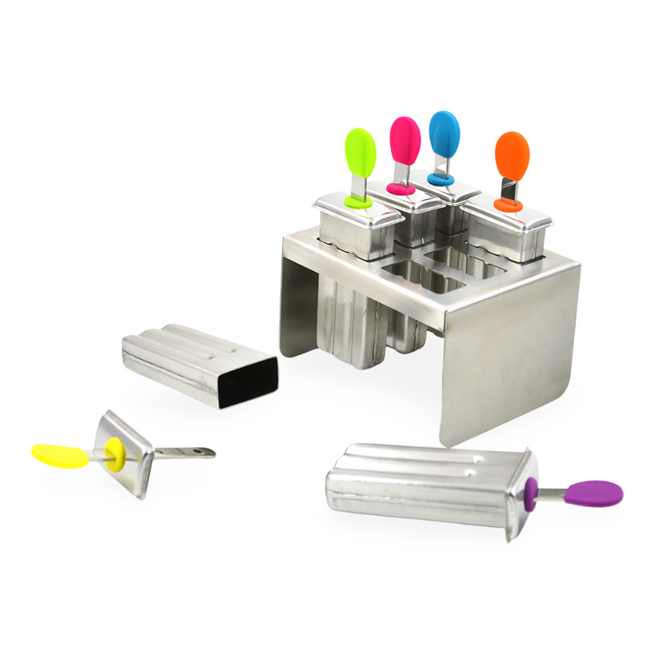 Stainless Steel Ice Cream Mold - 6 x 45ML