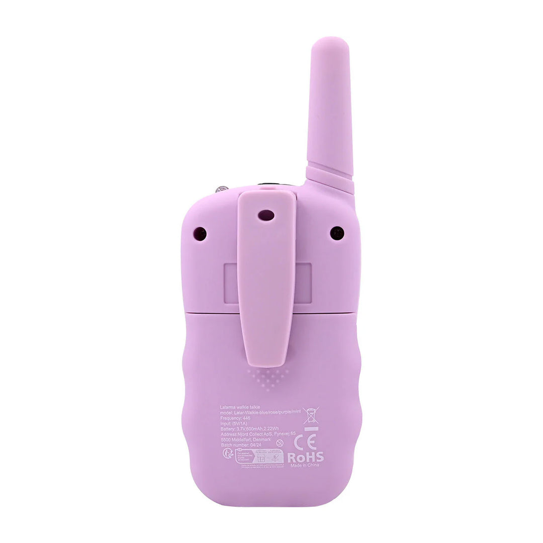 Lalarma Walkie Talkie - Purple