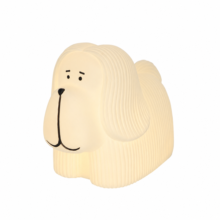 White Sky Terrier Dog Light