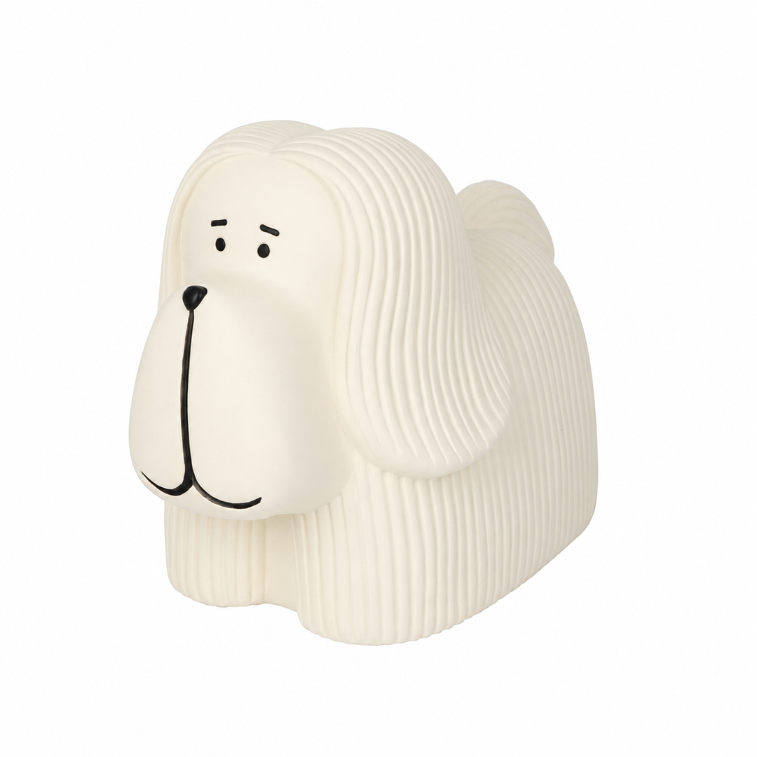 White Sky Terrier Dog Light