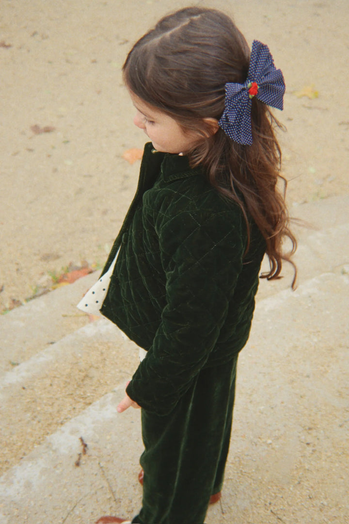 Konges Sløjd Rose Rouge Bow Hairclip