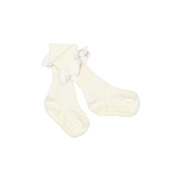 Non-Slip Socks with Lace - More Colors