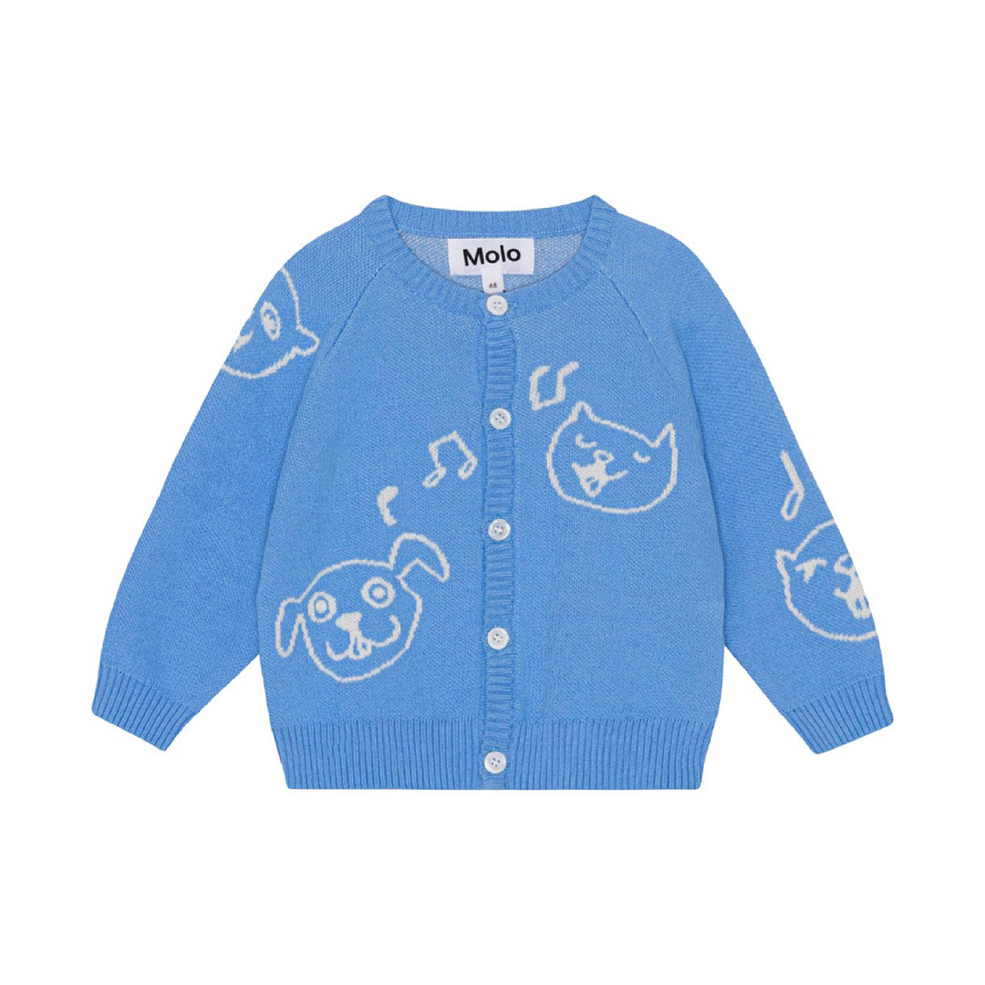 Molo Brody Cardigan Forget Me Not - La Gentile Store