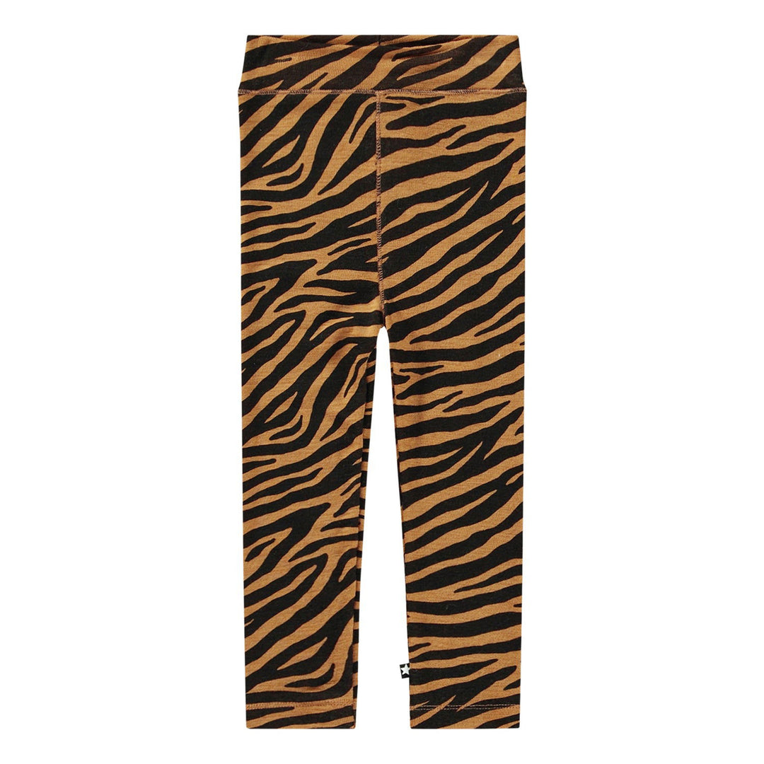 Molo Wool Zebra Print Leggings Sting - La Gentile Store