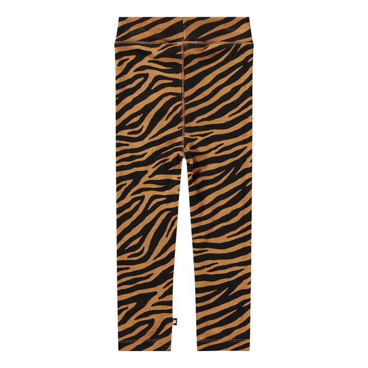 Molo Wool Zebra Print Leggings Sting - La Gentile Store