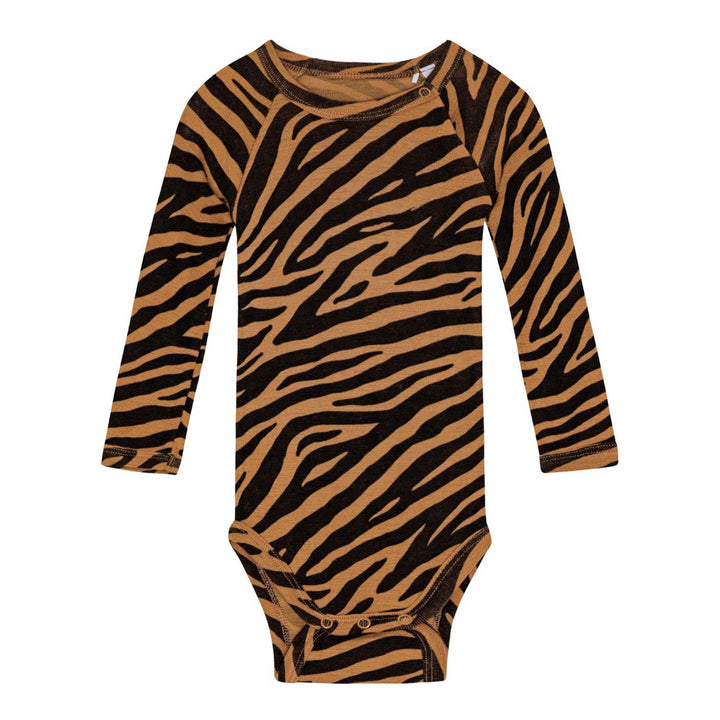 Molo Wool Zebra Print Romper Farai - La Gentile Store