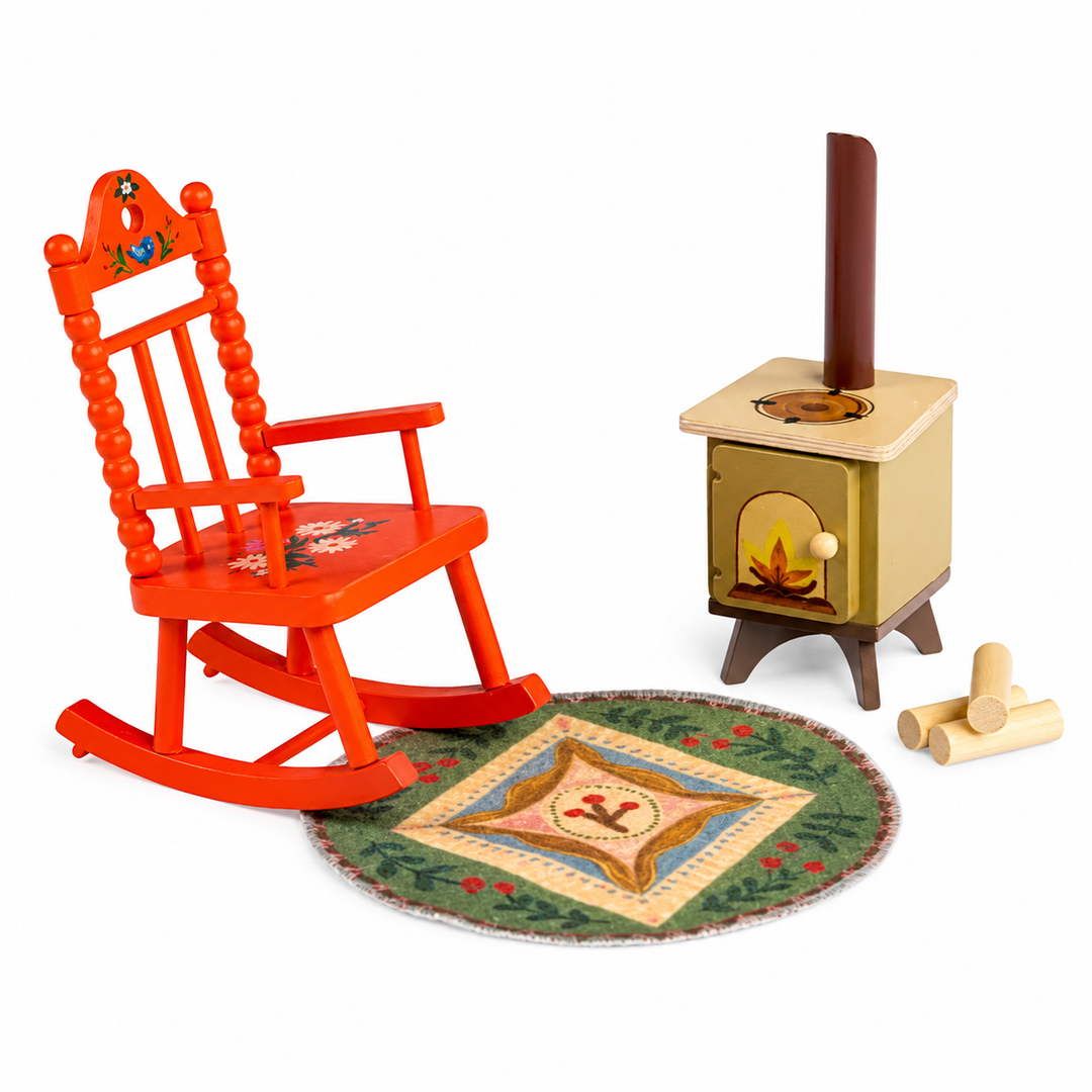Moulin Roty Les Minouchkas Fire Place Set