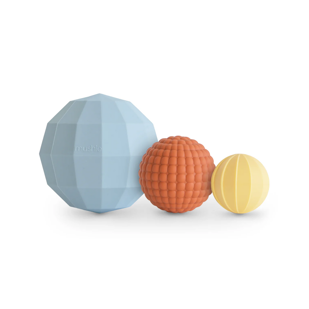 Mushie Nesting Spheres Sensory Toy