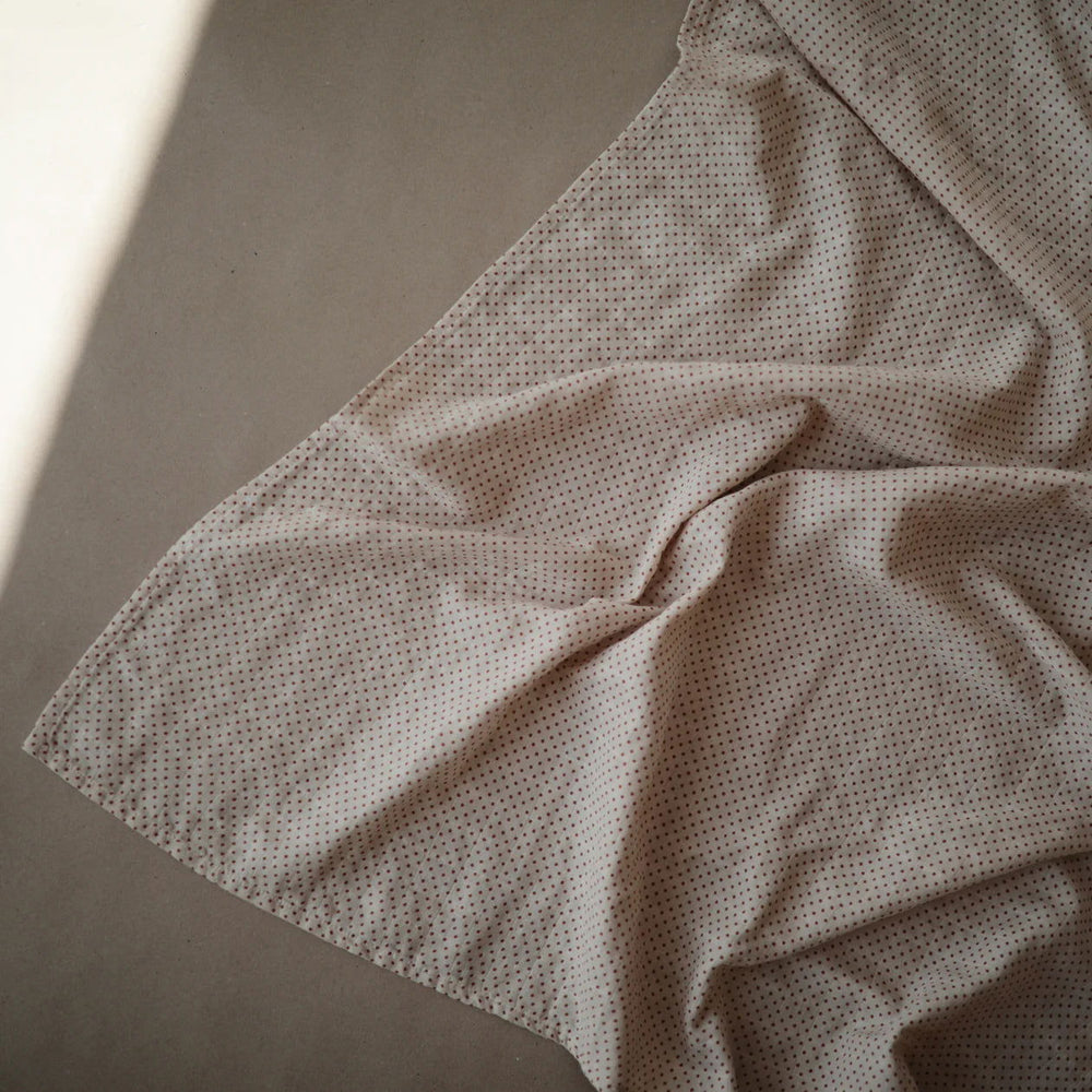 Mushie Muslin Swaddle Polka Dots - La Gentile Store