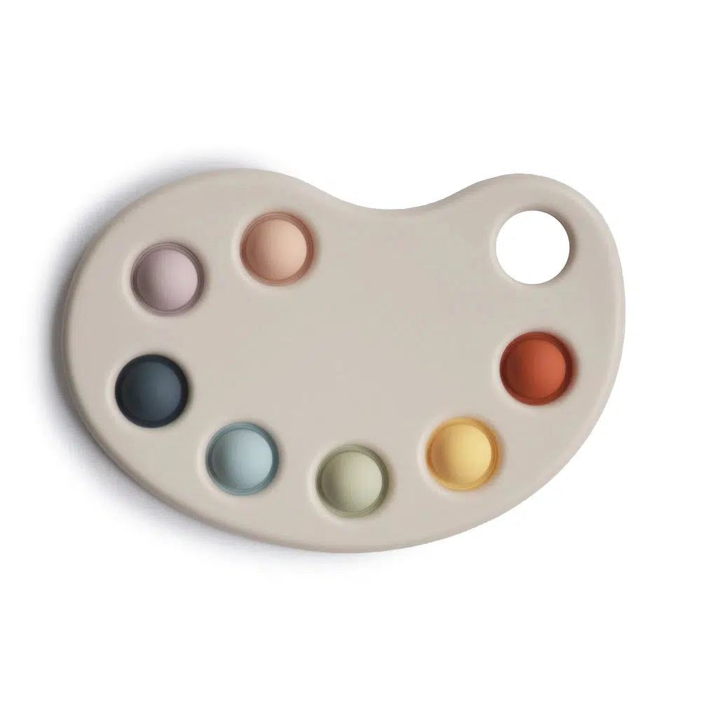 Mushie Press Toy Paint Palette - La Gentile Store