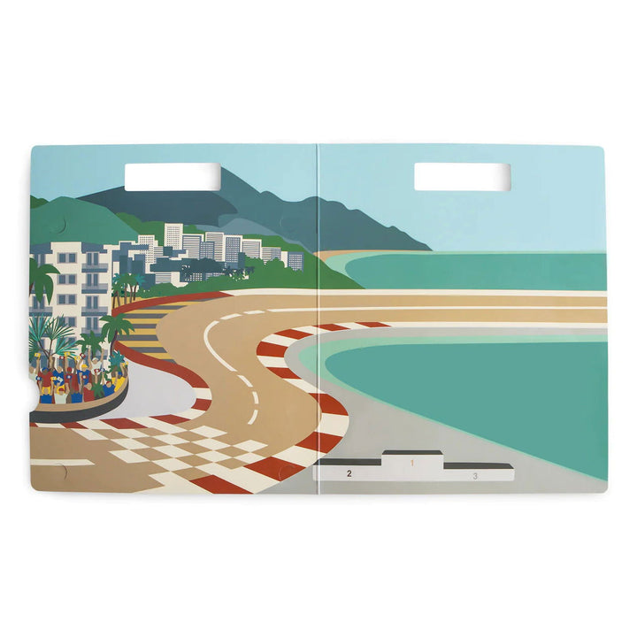 Mushie Reusable Sticker Set Race Cars - La Gentile Store