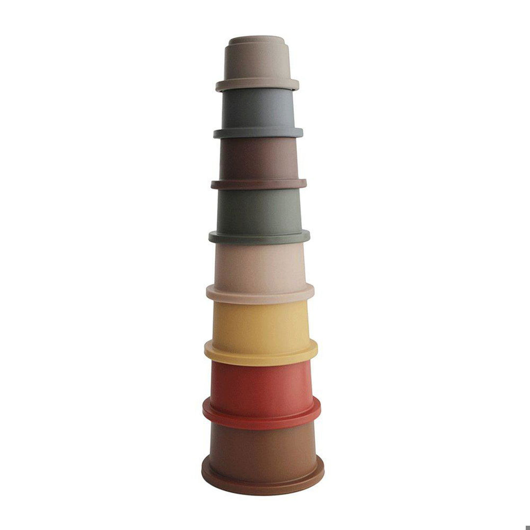 Mushie Stacking Cups Retro - La Gentile Store