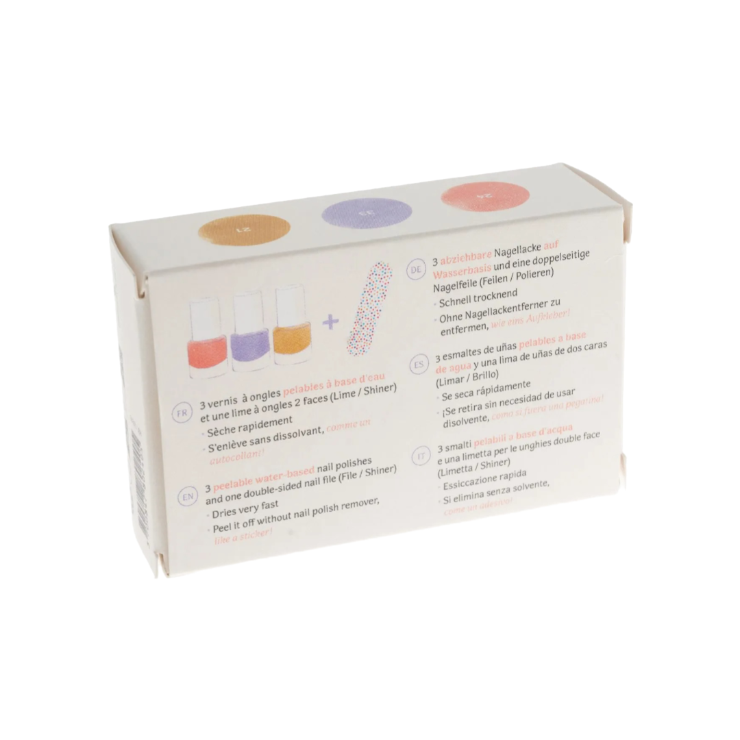 Namaki Water Base Kids Nail Polish Sunset Water - 3 pack - La Gentile Store