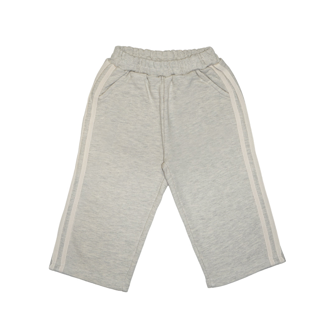 Twin Stripe Sweatpants Oatmeal