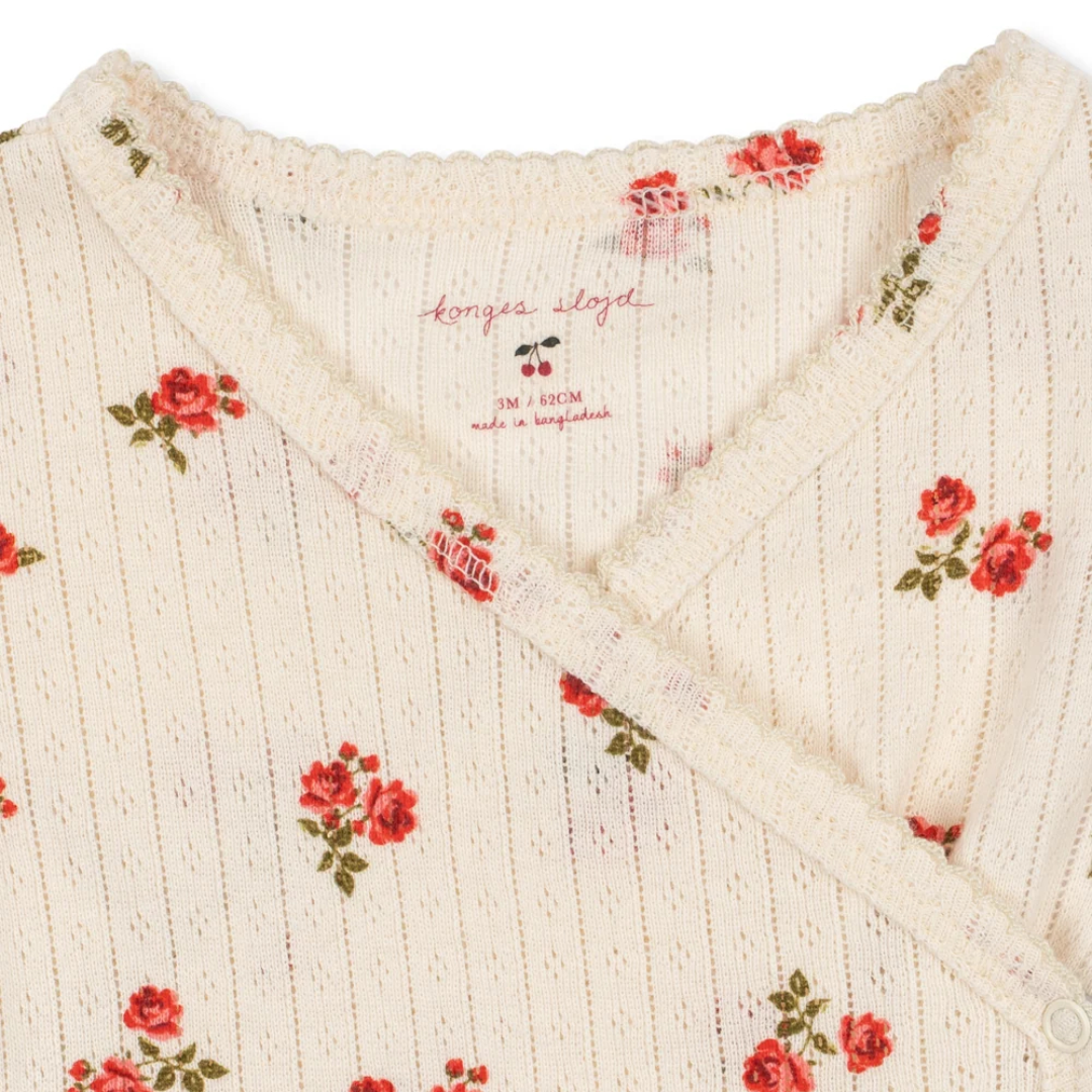 Konges Sløjd Minnie Newborn Body Rosa Rouge