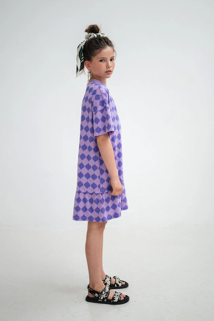 Repose AMS Bottom Hem Ruffle Dress