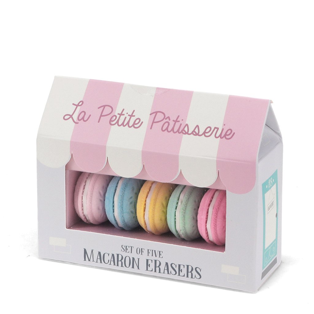 Macarons Eraser - Set of 5