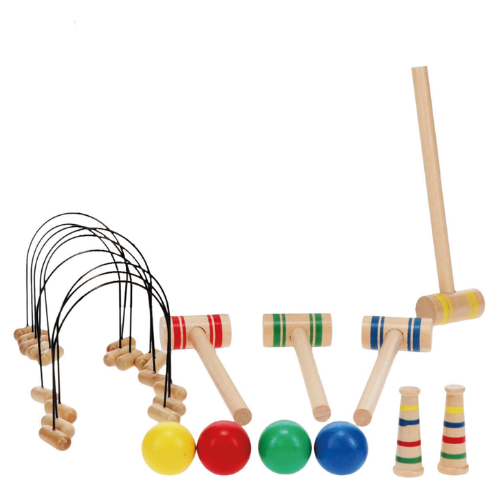 Wooden Mini Croquet Set
