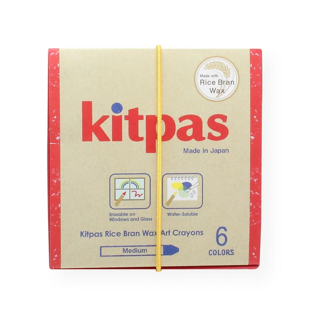 Rice Wax Window Crayon - 6 pack - La Gentile Store