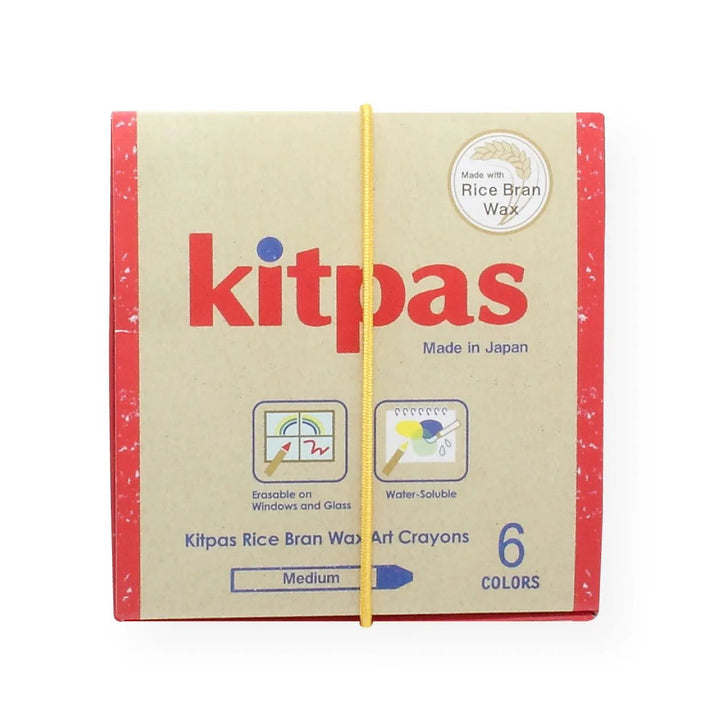 Rice Wax Window Crayon - 6 pack - La Gentile Store