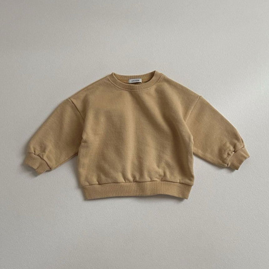 Round Sweatshirt Butter - La Gentile Store