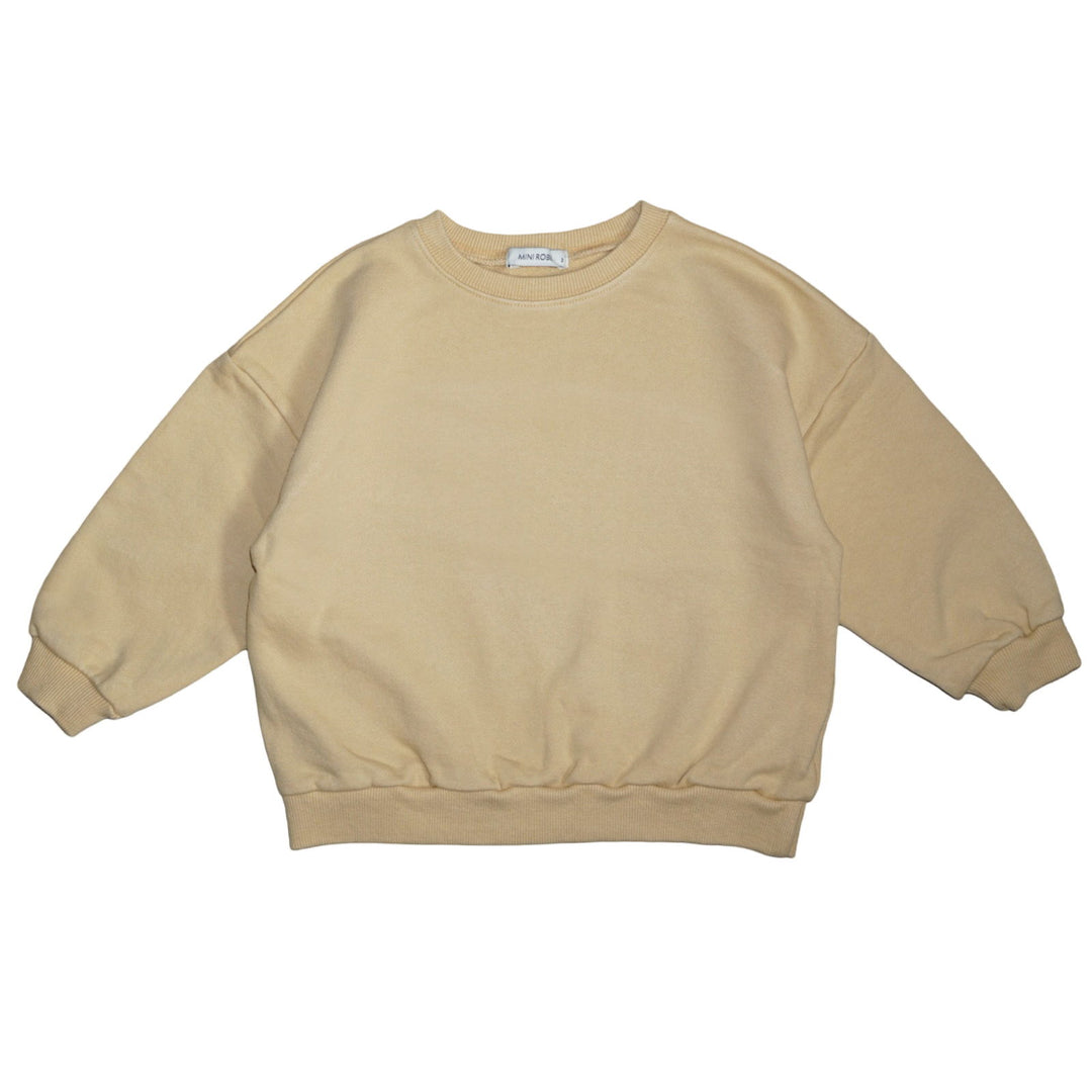 Round Sweatshirt Butter - La Gentile Store