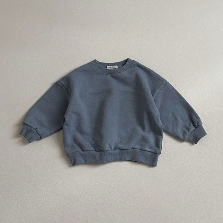 Round Sweatshirt Sky - La Gentile Store