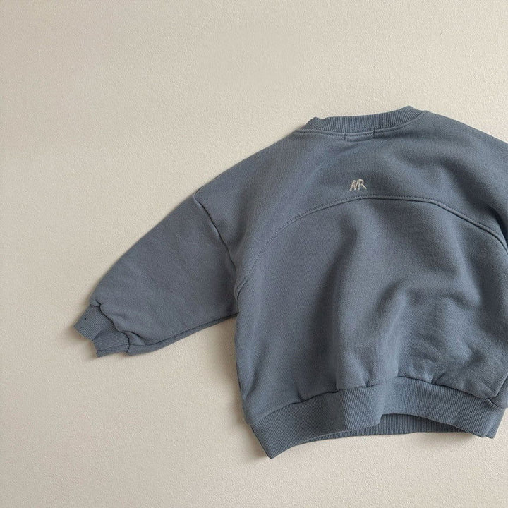 Round Sweatshirt Sky - La Gentile Store