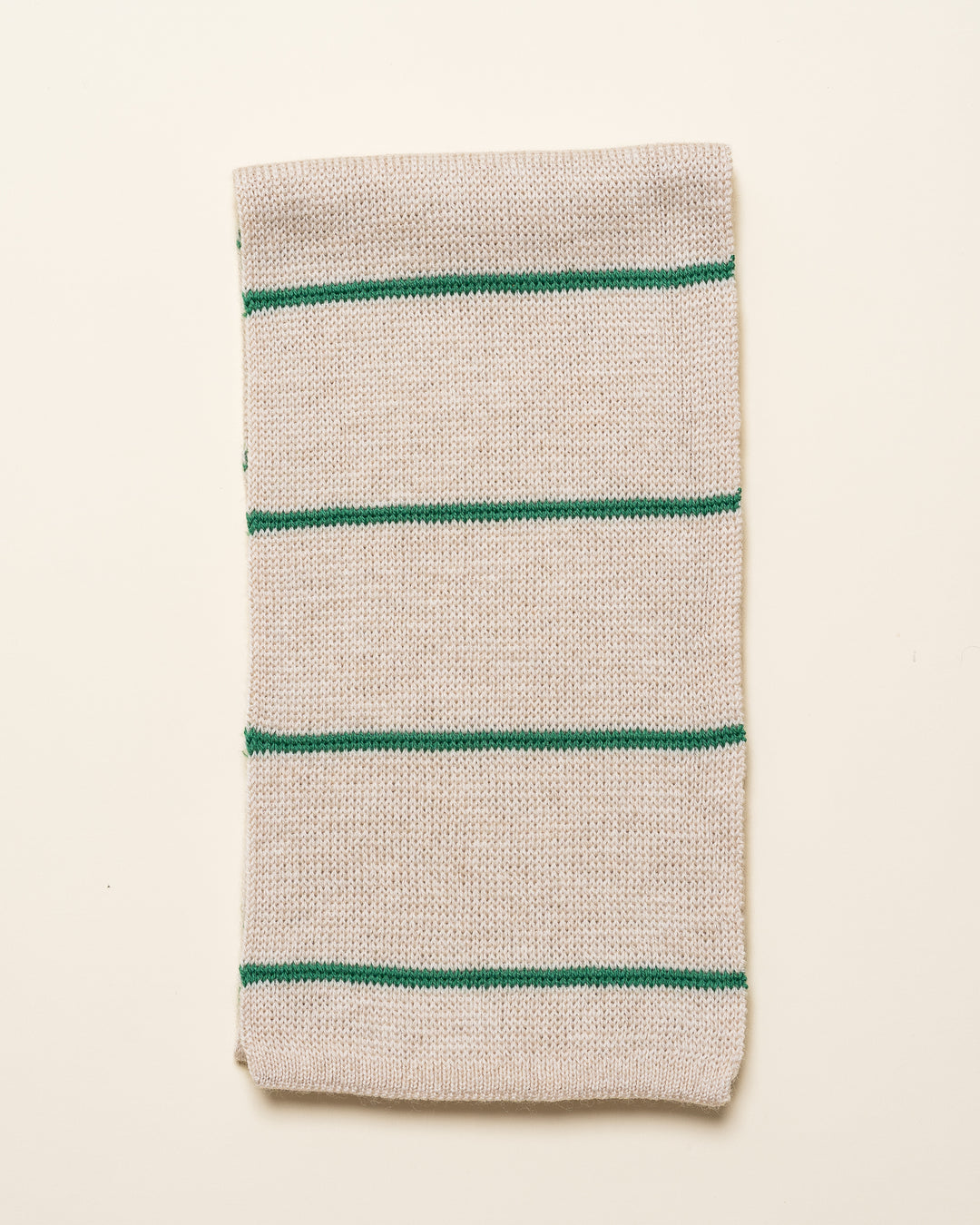 Hvid Igor Scarf Cream Grass Stripe