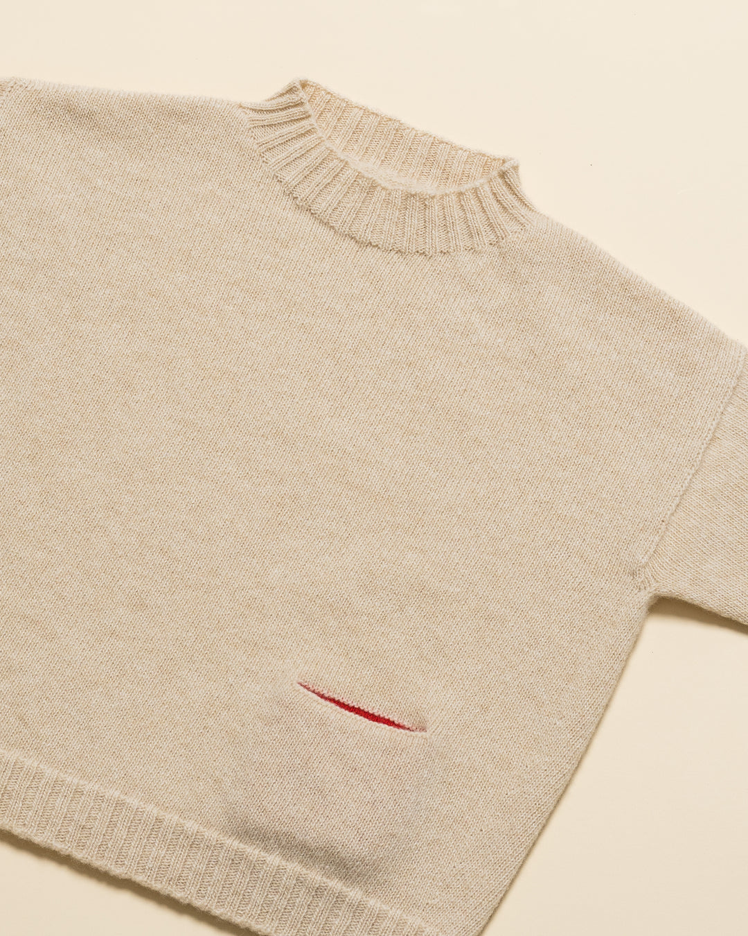 Hvid Kasper Sweater Seashell