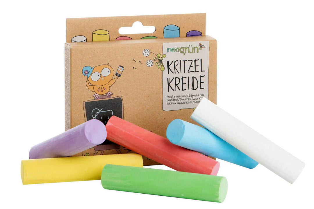 Sidewalk Chalk 6 Pack - La Gentile Store