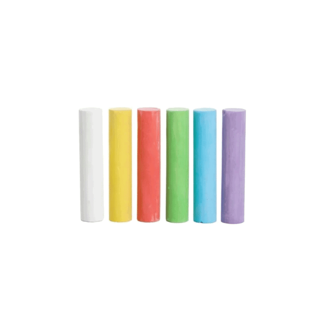Sidewalk Chalk 6 Pack - La Gentile Store