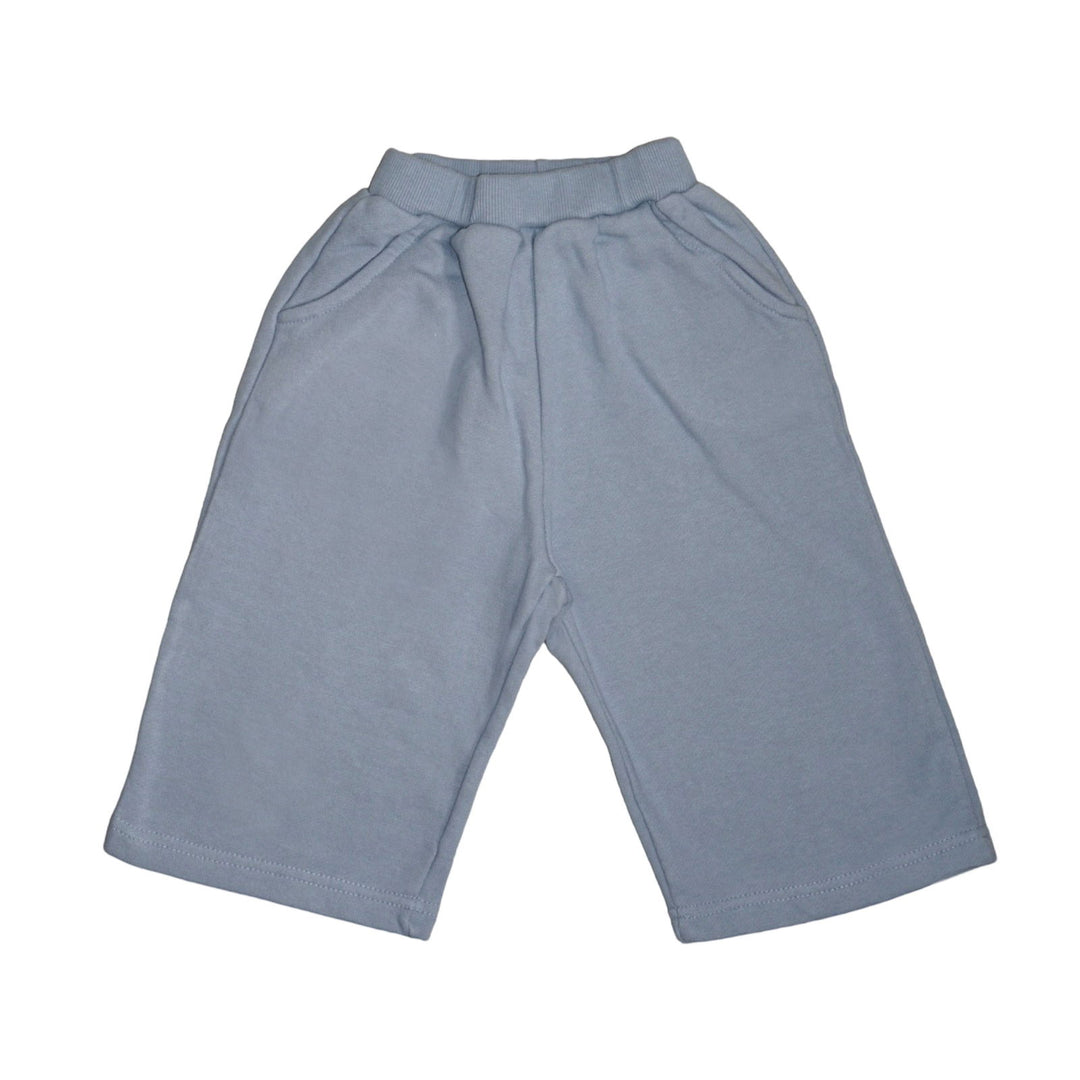 Simple Wide Sweatpants Sky - La Gentile Store