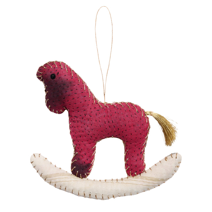 Sissel Edelbo Rocking Horse Ornament Jim Key