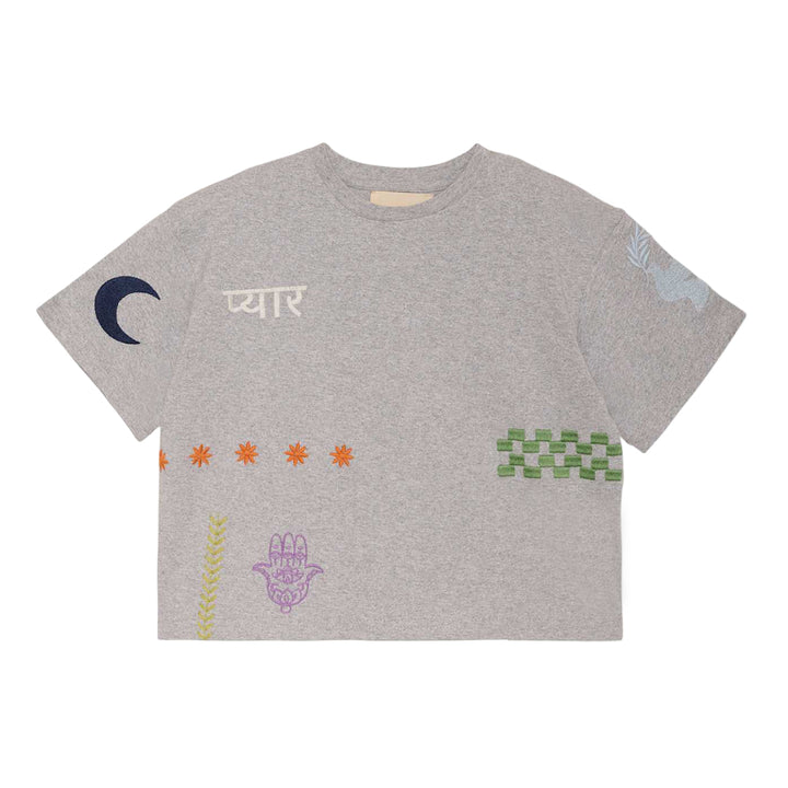 Sissel Mini Billie T-Shirt Grey Melange