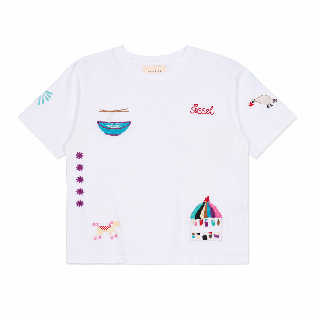 Sissel Mini Billie T-Shirt White