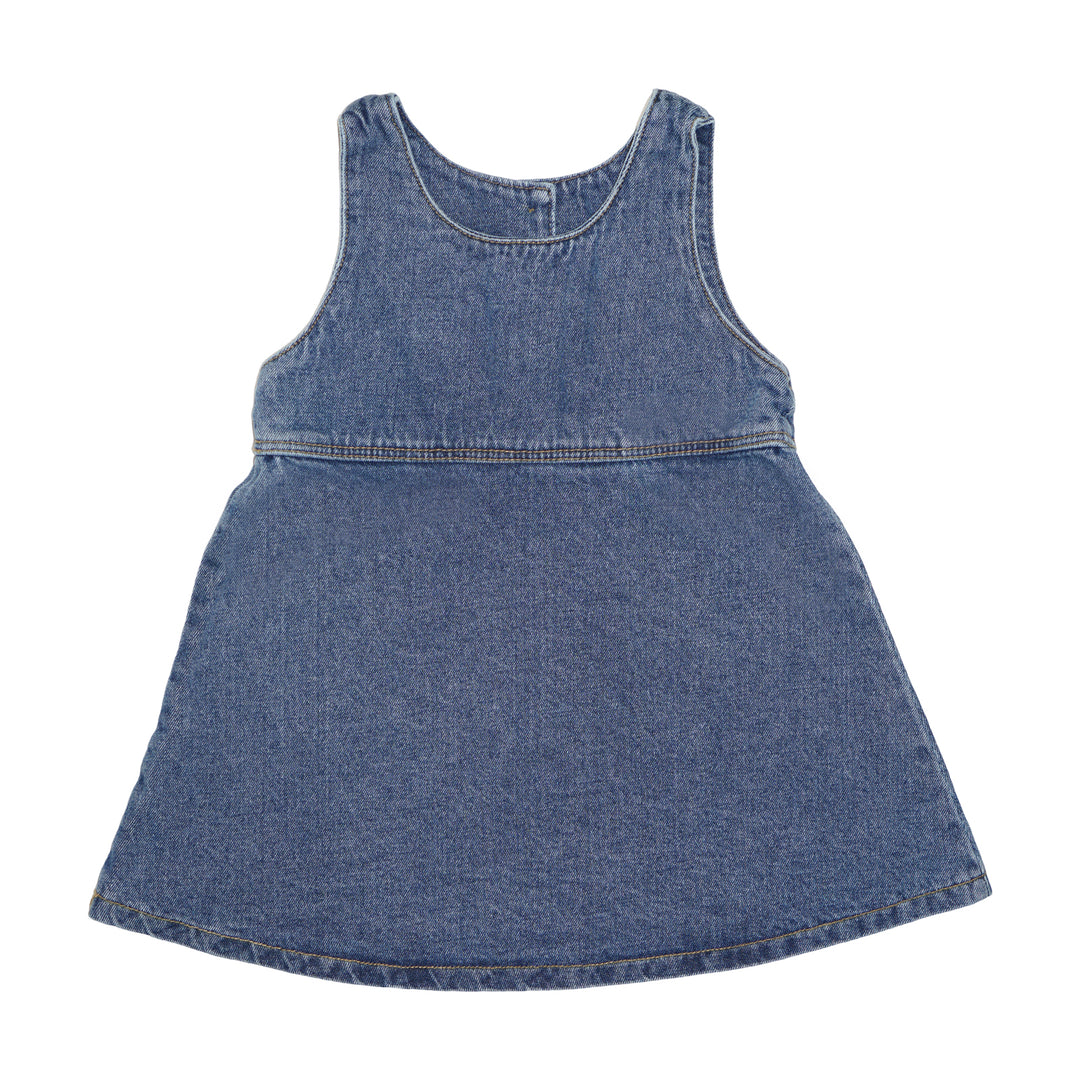 Sleeveless Denim Dress