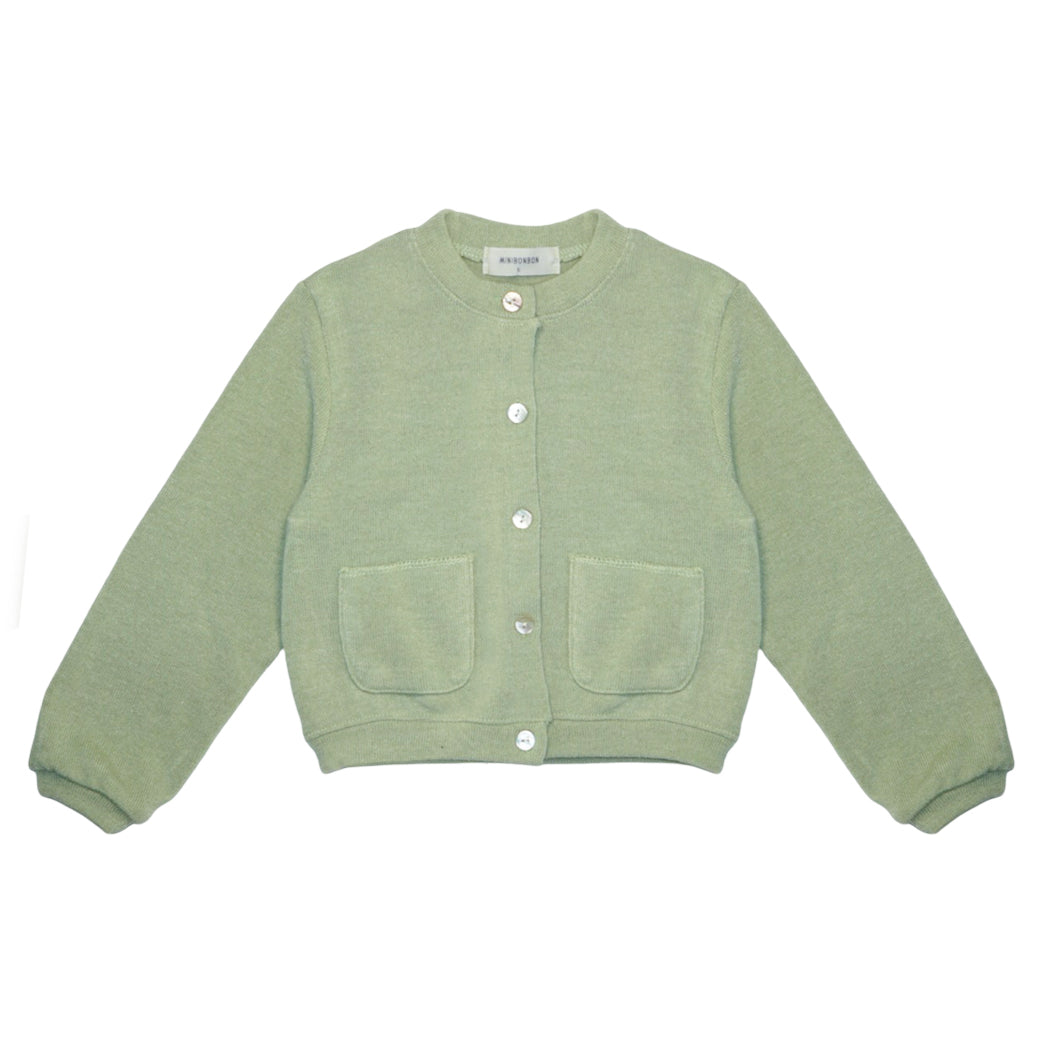 Snuggle Cardigan Apple