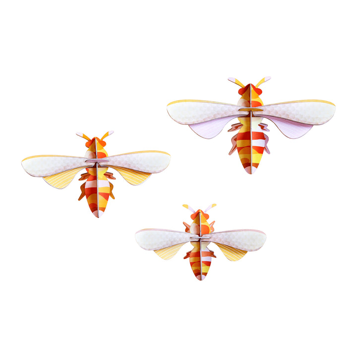 Studio Roof Honey Bees Wall Ornament