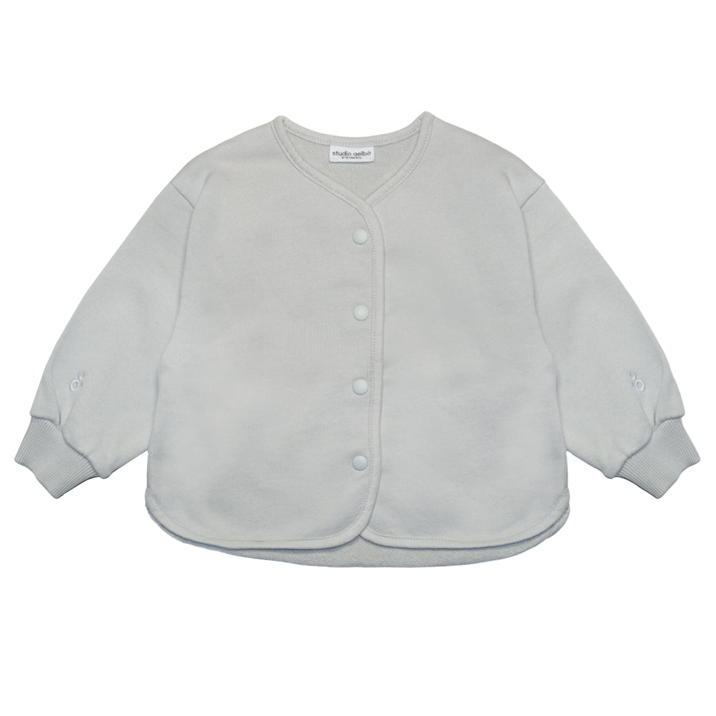 Studio Aelbo Cardigan Stone Grey - La Gentile Store