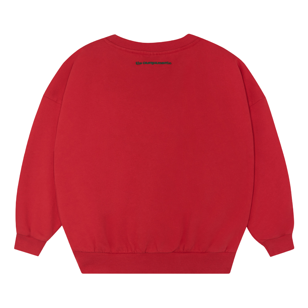 The Campamento Happy Houses Red Kids Sweatshirt