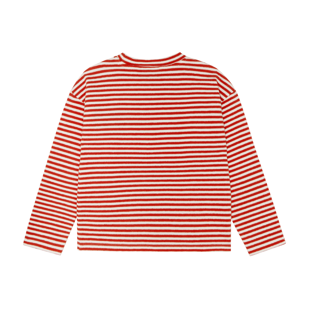 The Campamento Red Striped Kids Shirt