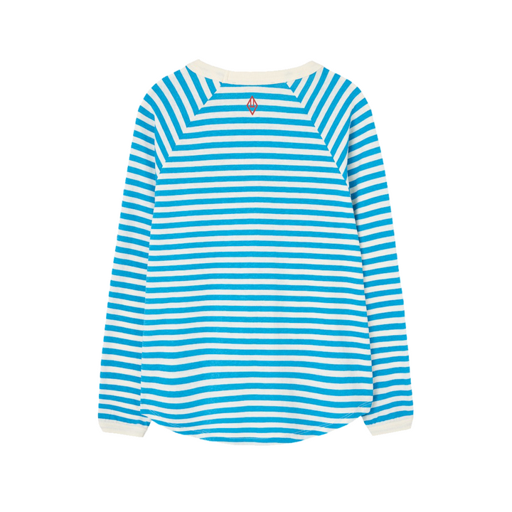 The Animals Observatory Anteater Long Sleeve Kids Shirt Blue