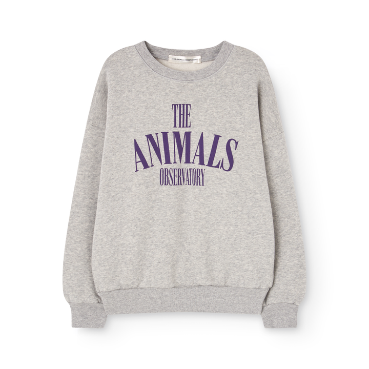 The Animals Observatory Killfish Kids Sweatshirt Grey Heather