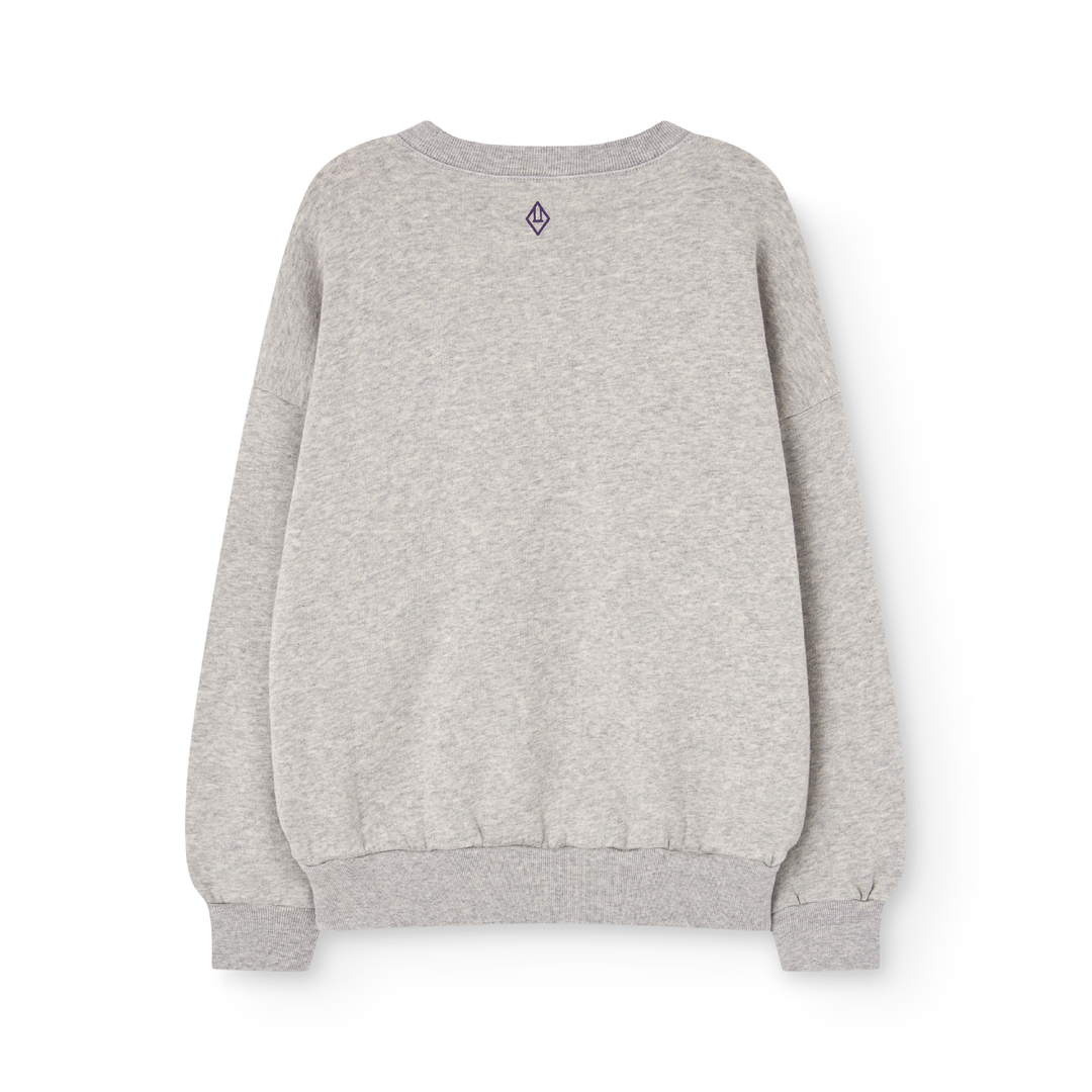 The Animals Observatory Killfish Kids Sweatshirt Grey Heather