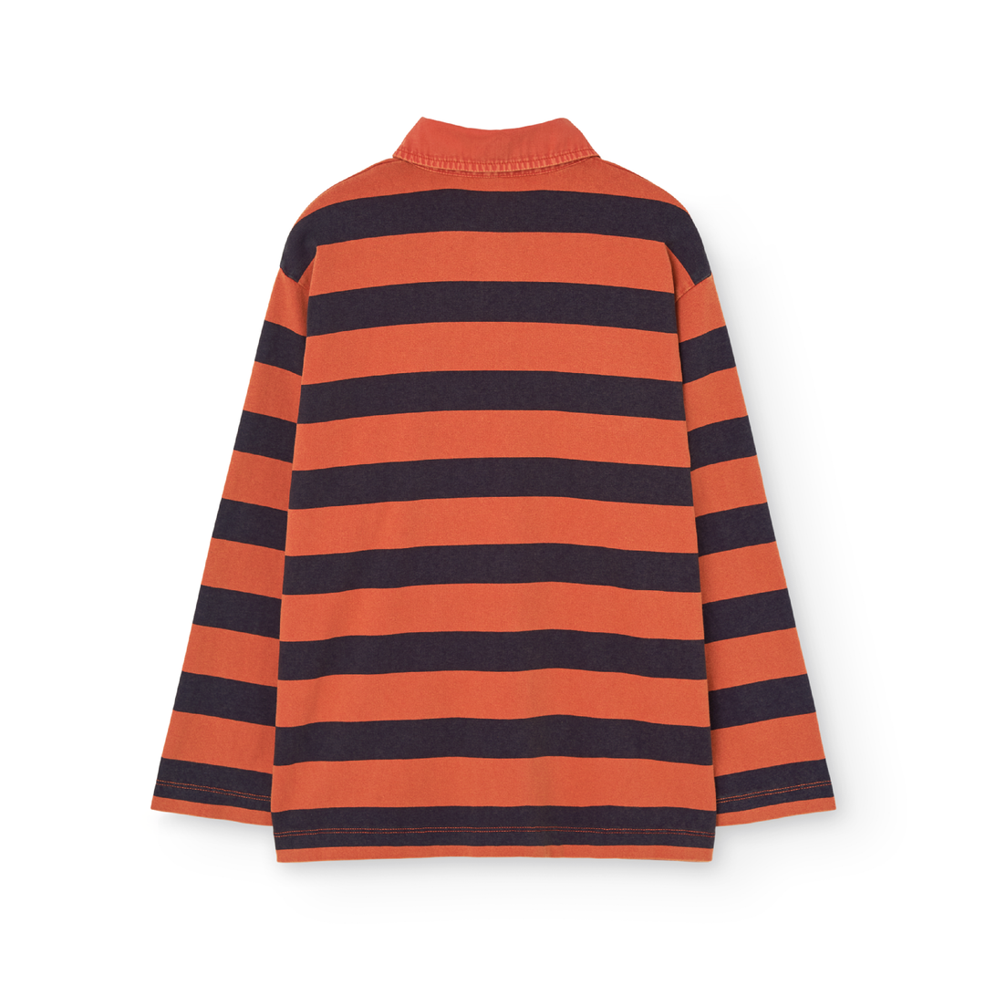 The Animals Observatory Anteater Lionfish Striped Kids Polo
