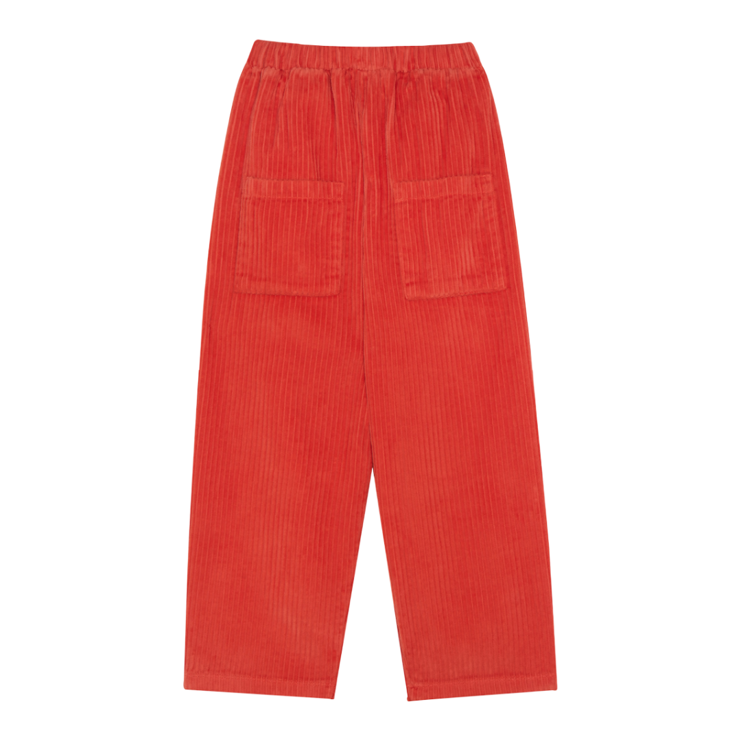 The Campamento Red Corduroy Trousers