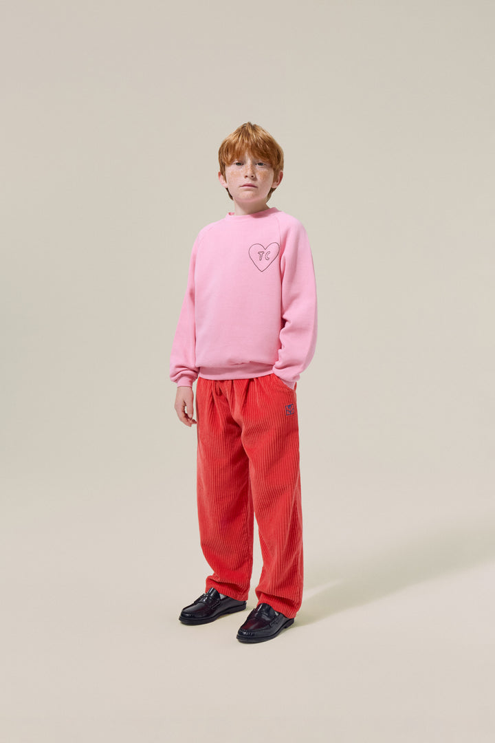 The Campamento Red Corduroy Trousers
