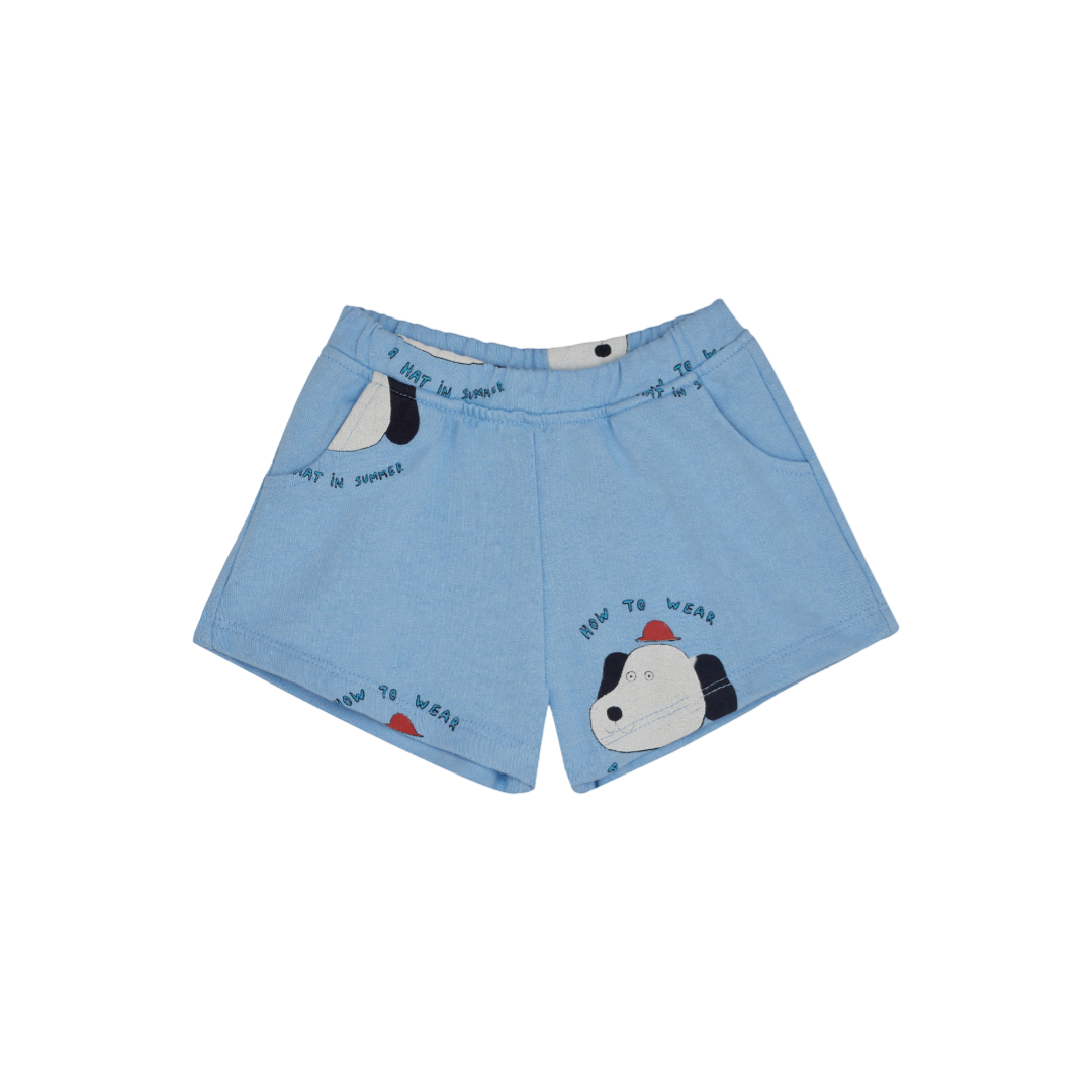 The Campamento Dogs Allover Baby Shorts